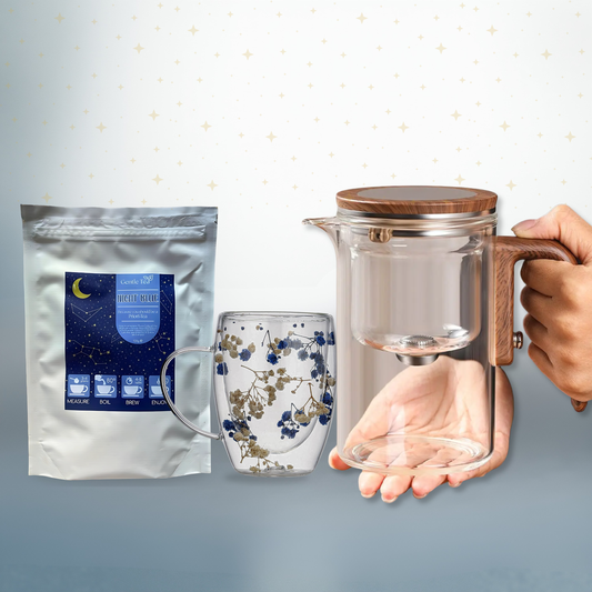 β¨ Night Blue Bundle - Tea + Cup + Teapot