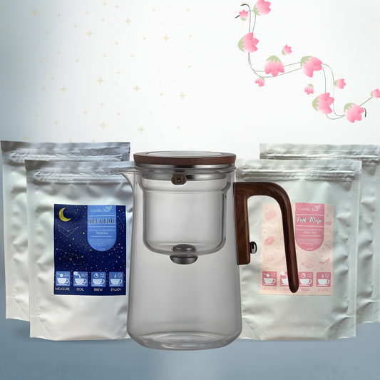 π΅ The Social Bundle - 4xTea + Teapot